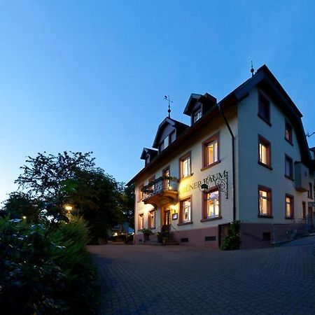 Hotel & Restaurant Gruener Baum Merzhausen Esterno foto