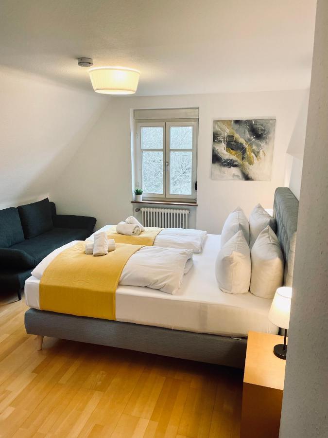 Hotel & Restaurant Gruener Baum Merzhausen Esterno foto
